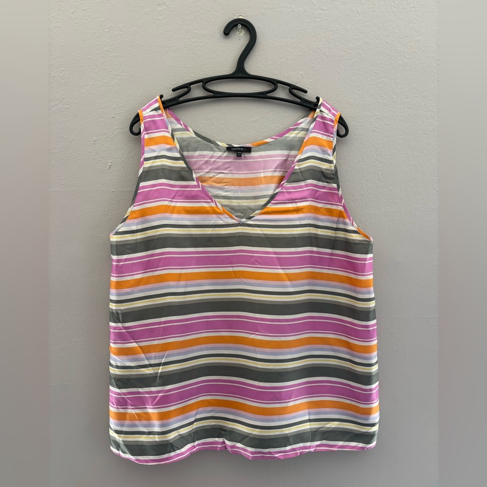 Lafayette 148 Silk Tank Size 14W